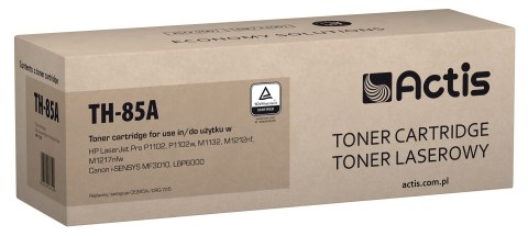 ACTIS TH-85A Toner (zamiennik HP 85A CE285A, Canon CRG-725; Standard; 1600 stron; czarny) ACTIS