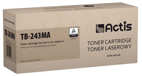 Actis TB-243MA Toner (zamiennik Brother TN-243M; Standard; 1000 stron; czerwony) ACTIS