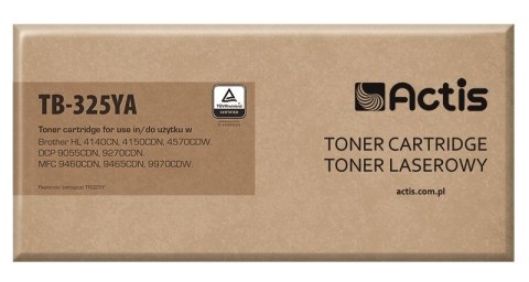 Actis TB-325YA Toner (zamiennik Brother TN-325Y; Standard; 3500 stron; żółty) ACTIS