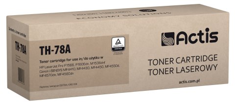 Actis TH-78A Toner (zamiennik HP 78A CE278A, Canon CRG-728; Standard; 2100 stron; czarny) ACTIS