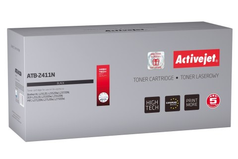 Activejet ATB-2411N Toner (zamiennik Brother TN-2411; Supreme; 1200 stron; czarny) Activejet