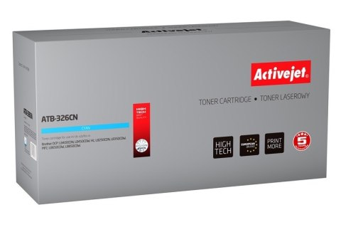 Activejet ATB-326CN Toner (zamiennik Brother TN-326C; Supreme; 3500 stron; niebieski) Activejet