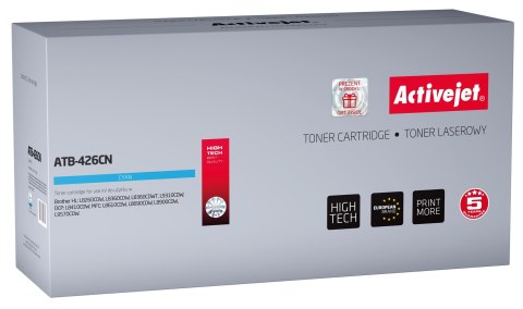 Activejet ATB-426CN Toner (zamiennik Brother TN-426C; Supreme; 6500 stron; niebieski) Activejet