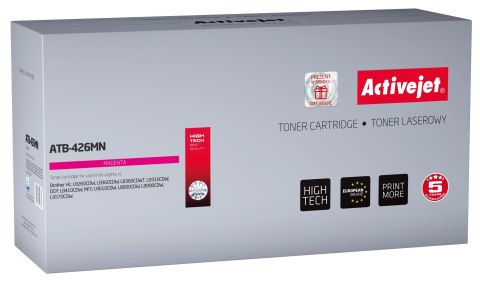 Activejet ATB-426MN Toner (zamiennik Brother TN-426M; Supreme; 6500 stron; czerwony) Activejet