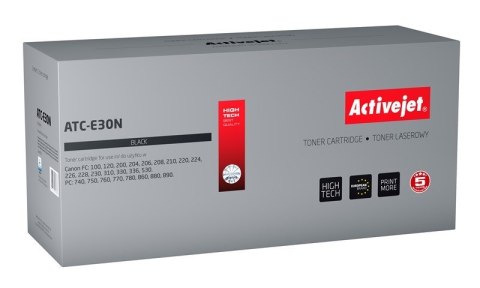 Activejet ATC-E30N Toner (zamiennik Canon E-30; Supreme; 4000 stron; czarny) Activejet