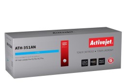 Activejet ATH-351AN Toner (zamiennik HP 205A CF351A; Supreme; 1100 stron; niebieski) Activejet