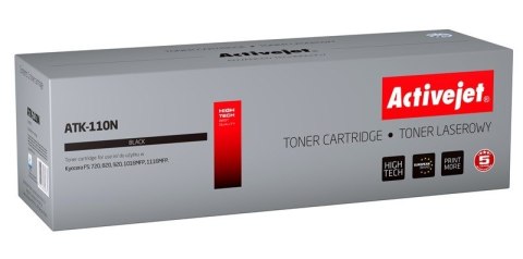 Activejet ATK-110N Toner (zamiennik Kyocera TK-110; Supreme; 6000 stron; czarny) Activejet