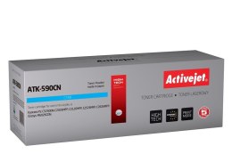 Activejet ATK-590CN Toner (zamiennik Kyocera TK-590C; Supreme; 5000 stron; niebieski) Activejet