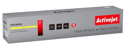 Activejet ATO-301YN Toner (zamiennik OKI 44973533; Supreme; 1500 stron; żółty) Activejet