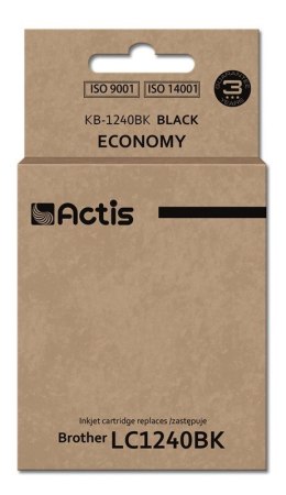 Actis KB-1240Bk Tusz (zamiennik Brother LC1240BK/LC1220BK; Standard; 19 ml; 600 stron, czarny) ACTIS