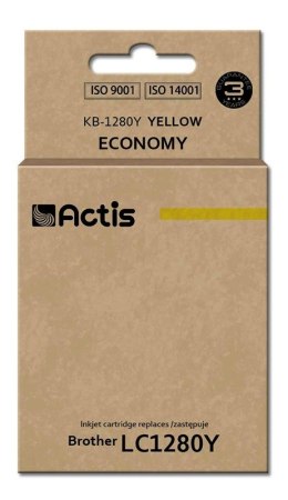 Actis KB-1280Y Tusz (zamiennik Brother LC1280Y; Standard; 19 ml; żółty) ACTIS