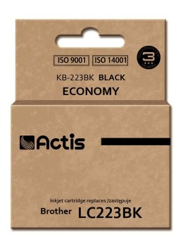 Actis KB-223Bk Tusz (zamiennik Brother LC223BK; Standard; 16 ml; czarny) ACTIS