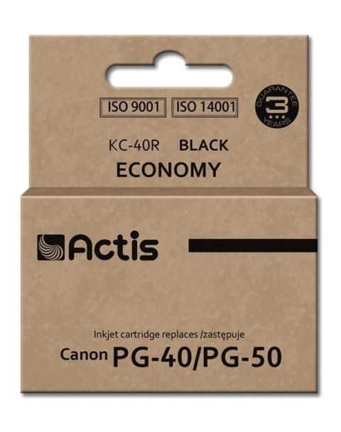 Actis KC-40R Tusz (zamiennik Canon PG-40/PG-50; Standard; 25 ml; czarny) ACTIS