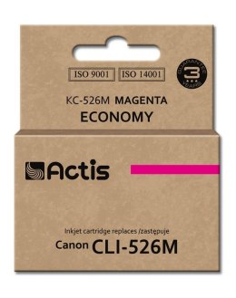 Actis KC-526M Tusz (zamiennik Canon CLI-526M; Standard; 10 ml; czerwony) ACTIS