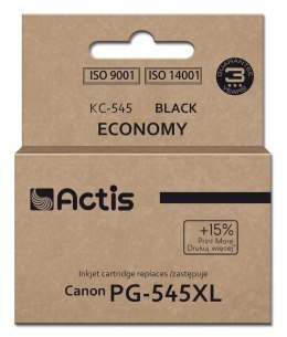 Actis KC-545 Tusz (zamiennik do Canon PG-545XL; Supreme; 15 ml; 207 stron; czarny). ACTIS