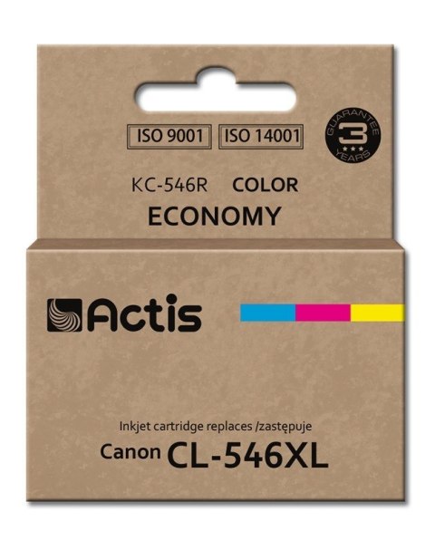 Actis KC-546R Tusz (zamiennik Canon CL-546XL; Standard; 15 ml; kolor) ACTIS