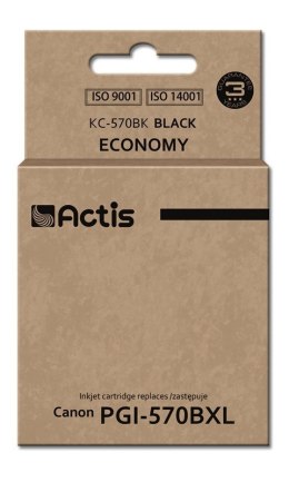 Actis KC-570BK Tusz (zamiennik Canon PGI-570BK; Standard; 22 ml; czarny) ACTIS