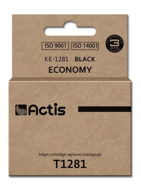 Actis KE-1281 Tusz (zamiennik Epson T1281; Standard; 15 ml; czarny) ACTIS