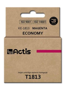 Actis KE-1813 Tusz (zamiennik Epson T1813; Standard; 15 ml; czerwony) ACTIS