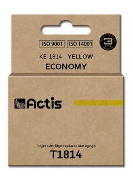 Actis KE-1814 Tusz (zamiennik Epson T1814; Standard; 15 ml; żółty) ACTIS