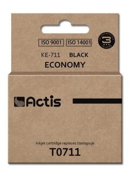 Actis KE-711 Tusz (zamiennik Epson T0711, T0891, T1001; Standard; 15 ml; czarny) ACTIS