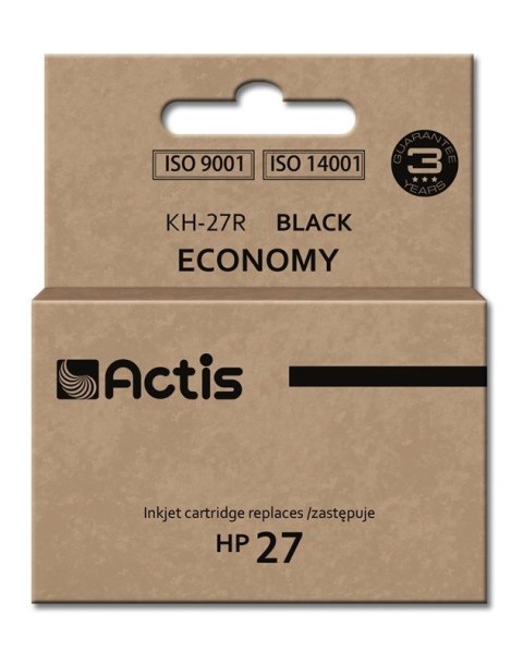 Actis KH-27R Tusz (zamiennik HP 27 C8727A; Standard; 20 ml; czarny) ACTIS