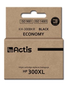 Actis KH-300BKR Tusz (zamiennik HP 300XL CC641EE; Standard; 15 ml; czarny) ACTIS