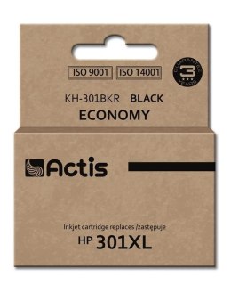 Actis KH-301BKR Tusz (zamiennik HP 301XL CH563EE; Standard; 20 ml; czarny) ACTIS