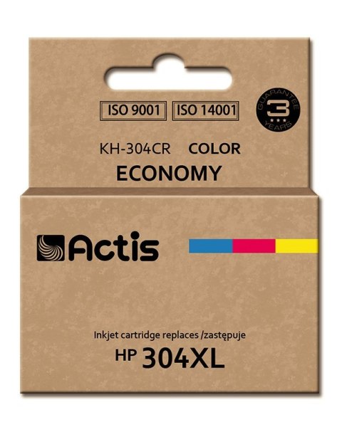 Actis KH-304CR Tusz (zamiennik HP 304XL N9K07AE; Premium; 18 ml; kolor) ACTIS