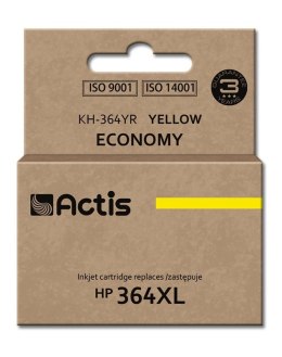 Actis KH-364YR Tusz (zamiennik HP 364XL CB325EE; Standard; 12 ml; żółty) ACTIS