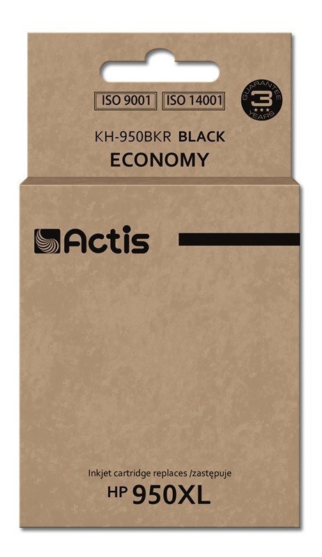 Actis KH-950BKR Tusz (zamiennik HP 950XL CN045AE; Standard; 80 ml; czarny) ACTIS