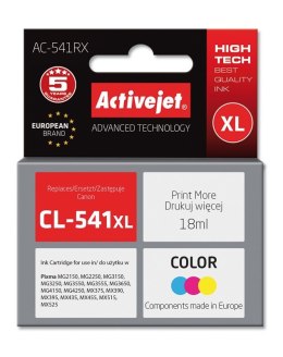 Activejet AC-541RX Tusz (zamiennik Canon CL-541XL; Premium; 18 ml; kolor) Activejet