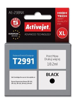 Activejet AE-29BNX Tusz (zamiennik Epson 29XL T2991; Supreme; 18 ml; czarny) Activejet