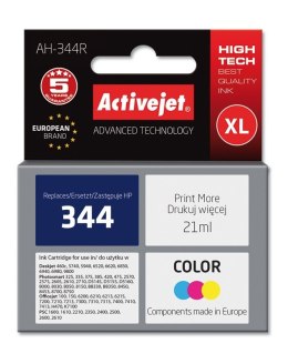 Activejet AH-344R Tusz (zamiennik HP 344 C9363EE; Premium; 21 ml; kolor) Activejet