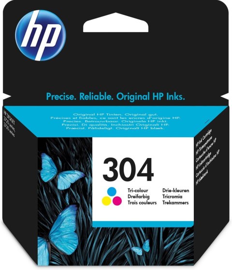 Tusz HP kolor HP 304, HP304=N9K05AE, 100 str. Hewlett-Packard