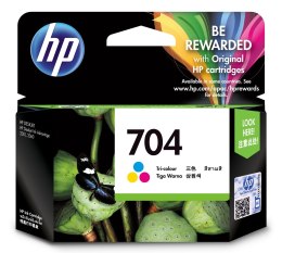 Tusz HP kolor HP 704, HP704=CN693AE, 200 str.,6 ml Hewlett-Packard