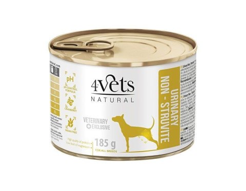 4VETS NATURAL - Urinary No Struvit Dog 185g 4vets