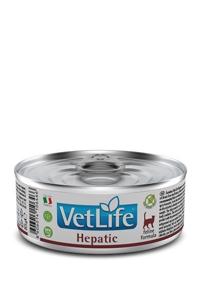 FARMINA Vet Life Natural Diet Cat Hepatic - mokra karma dla kota - 85 g Farmina