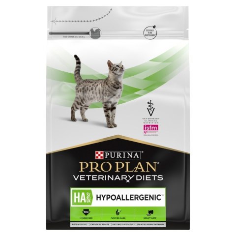 PURINA PRO PLAN VETERINARY DIETS HA Hypoallergenic Formula Cat - sucha karma dla kota - 3,5 kg PURINA NESTLE