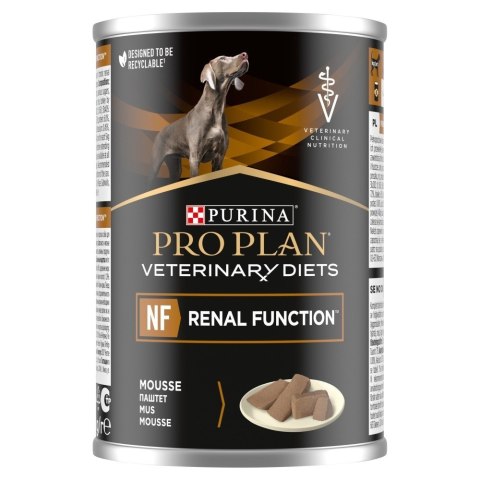 PURINA PRO PLAN VETERINARY DIETS NF Renal Function Formula - mokra karma dla psa - 400g PURINA NESTLE