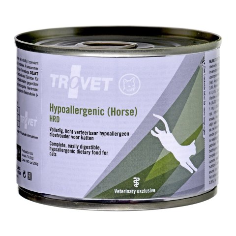 TROVET Horse Rice Diet HRD - mokra karma dla kota - 200g TROVET