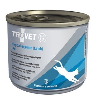 TROVET Hypoallergenic LRD z jagnięciną - mokra karma dla kota - 200 g TROVET