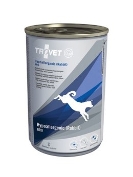 TROVET Hypoallergenic RRD z królikiem - mokra karma dla psa - 400 g TROVET