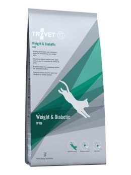 TROVET Weight & Diabetic WRD - sucha karma dla kota - 3 kg TROVET