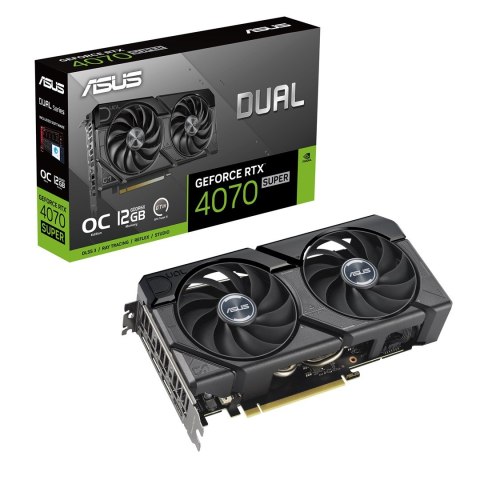 Karta graficzna ASUS Dual GeForce RTX 4070 SUPER OC 12GB EVO ASUS