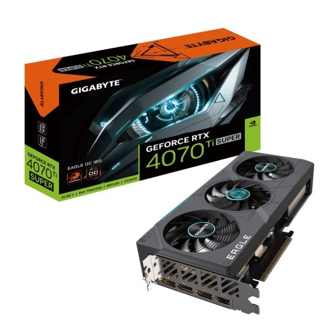 Karta graficzna Gigabyte GeForce RTX 4070 Ti SUPER EAGLE OC 16GB GDDR6X Gigabyte