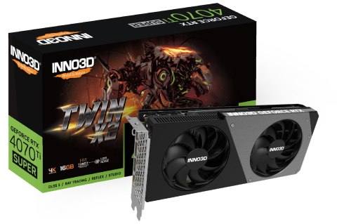 Karta graficzna INNO3D GeForce RTX 4070 Ti SUPER TWIN X2 INNO3D