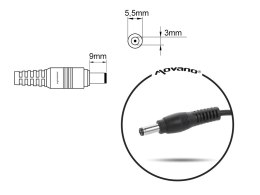 MITSU ZASILACZ 19V 3.16A (5.5X3.0 PIN) - SAMSUNG MITSU