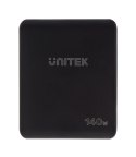 UNITEK ŁADOWARKA GAN 2X USB-C, USB-A, 140W UNITEK