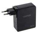 UNITEK ŁADOWARKA GAN 2X USB-C, USB-A, 140W UNITEK